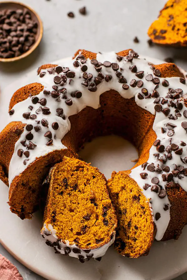 Pumpkin Choc Chip Bundt