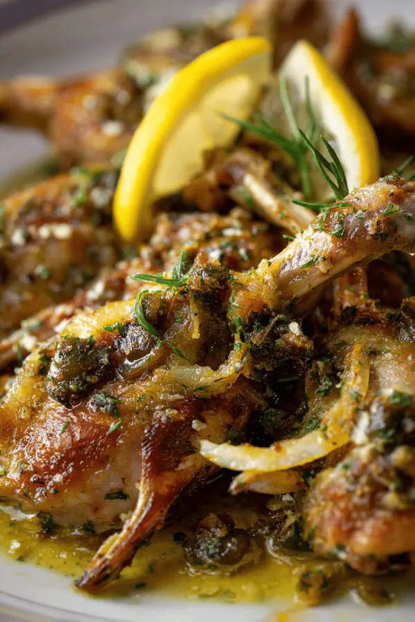 Rabbit Lemon Parmesan