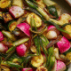 Marinated White Melon Julienne