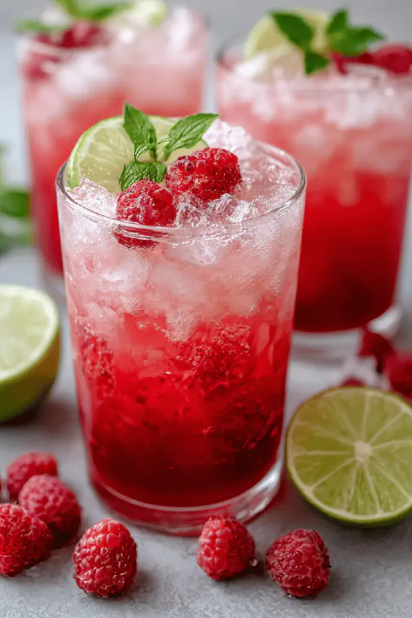 Raspberry Citrus Fizz