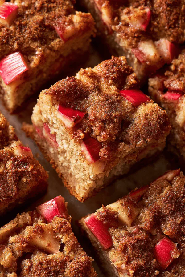 Rhubarb Spice Cake