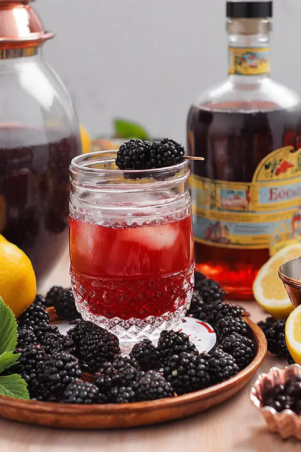 Rustic Blackberry Brandy