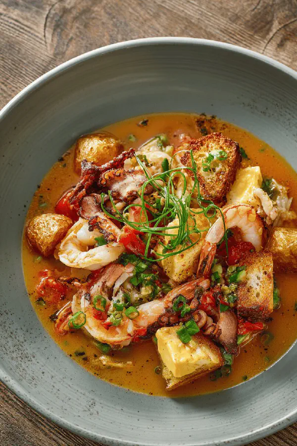 Rustic Bouillabaisse Variation