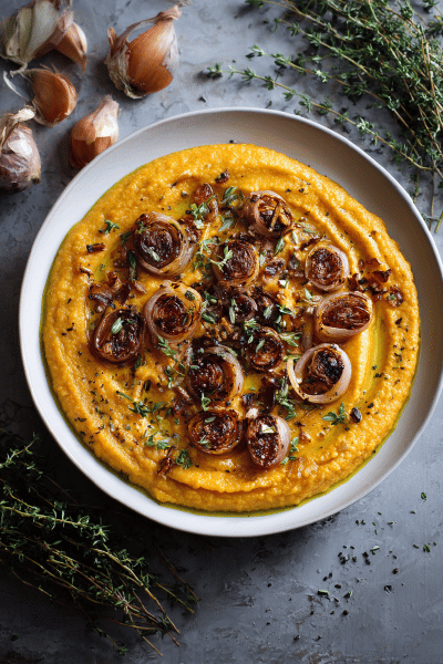 Rustic Garlic Potato Purée