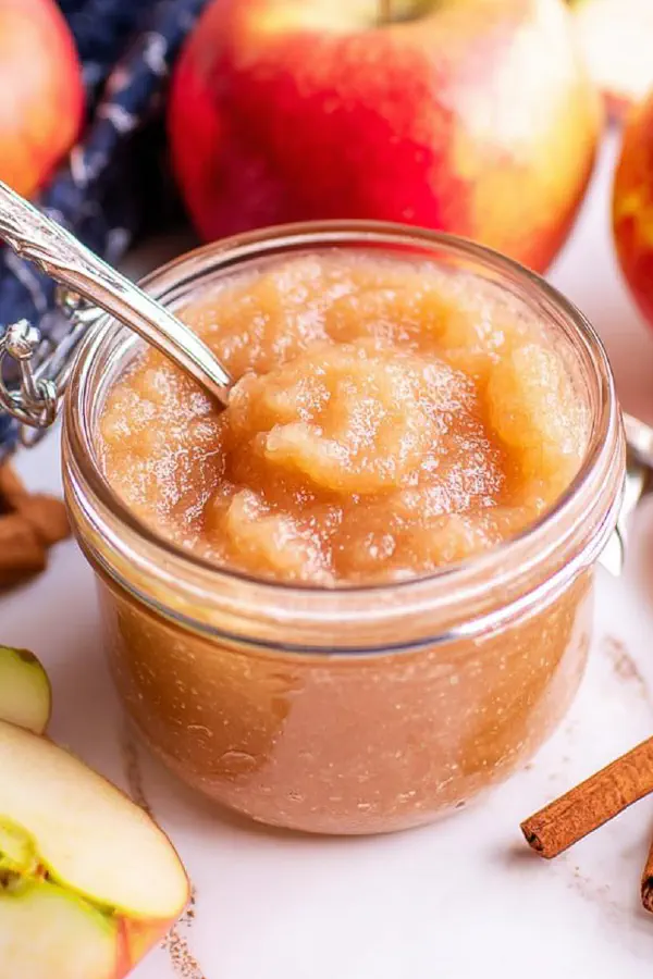 Rustic Homemade Applesauce