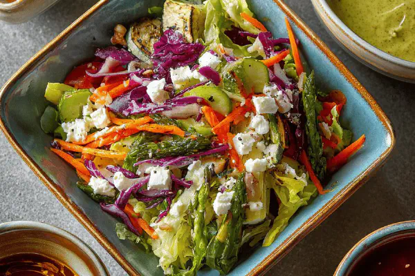 Almond Vinaigrette Sauce