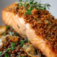 Citrus Salmon Mushroom Skillet