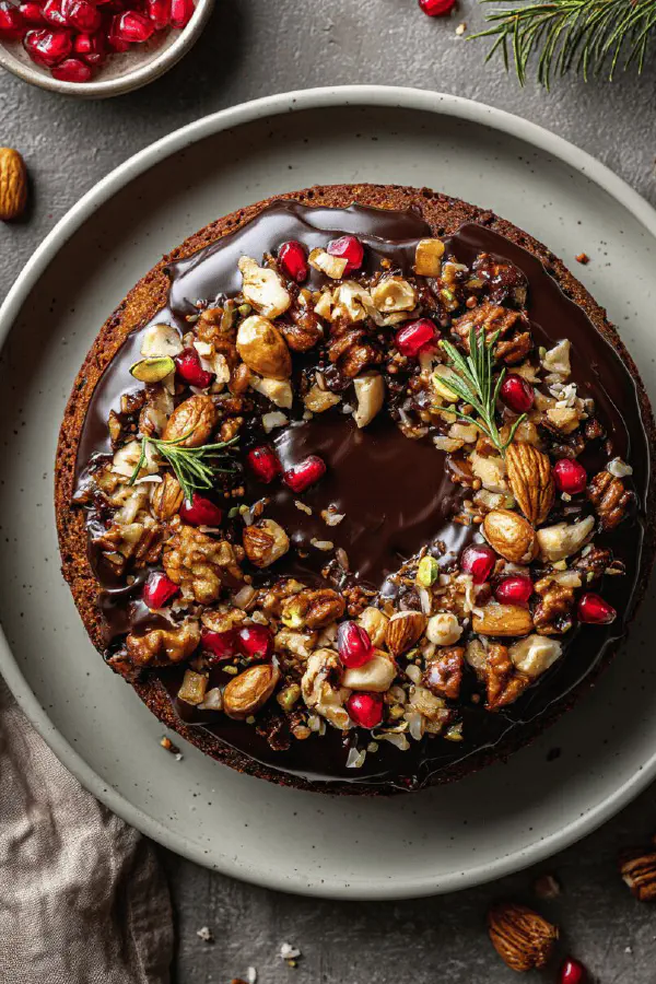 Salted Chocolate Panforte