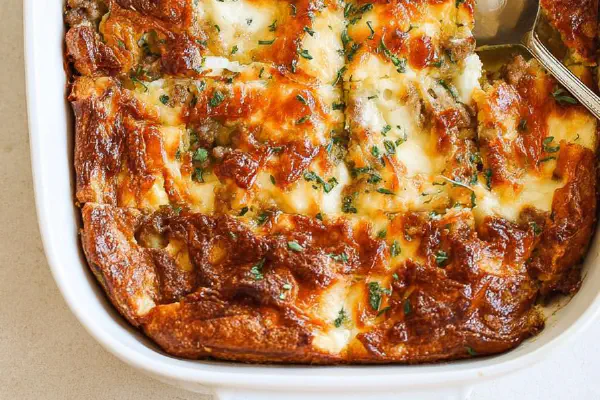 Bacon Egg Tot Bake