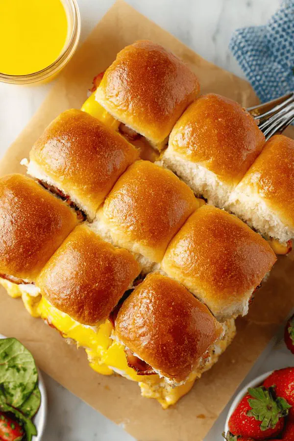 Savory Breakfast Sliders