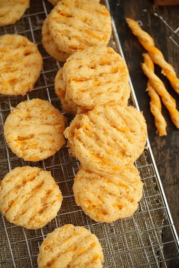 Savory Cheese Stick Cookies