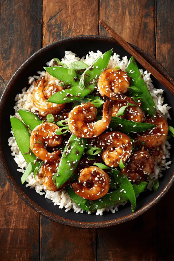 Sesame Shrimp Stir-Fry