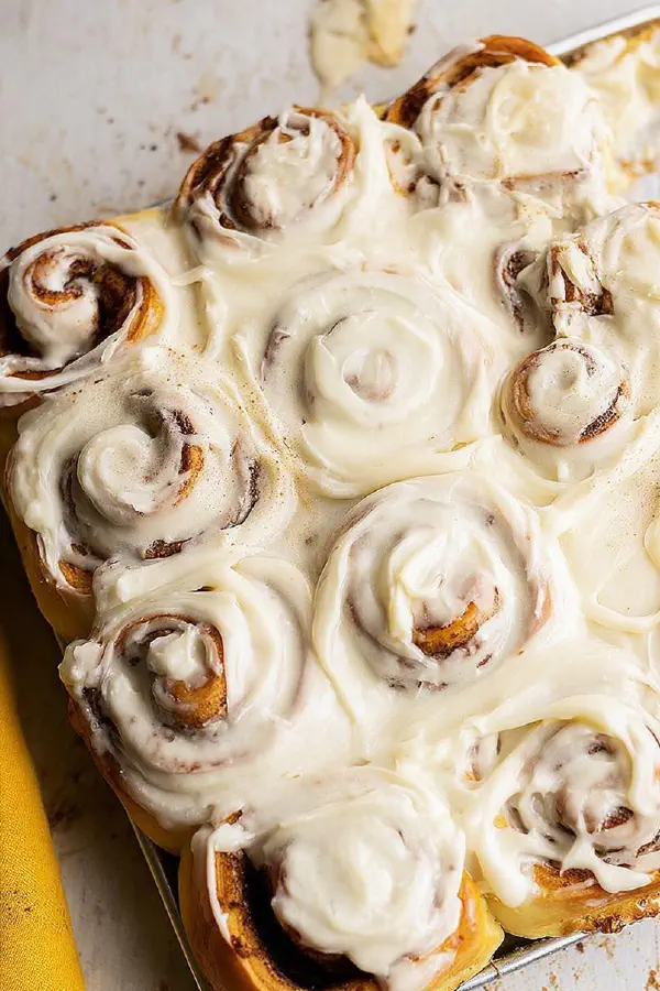 Sheet Pan Cinnamon Rolls Remix