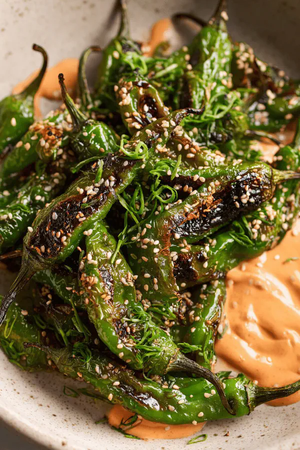 Shishito Peppers Sesame Soy