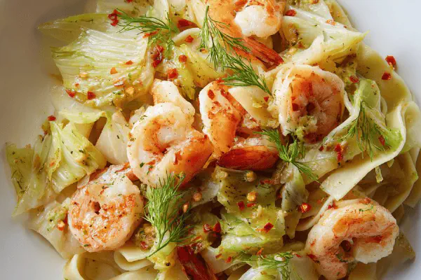 Spicy Shrimp Penne