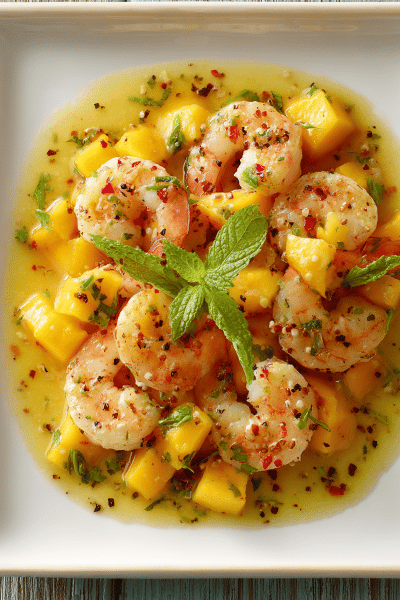 Shrimp Mango Cocktail