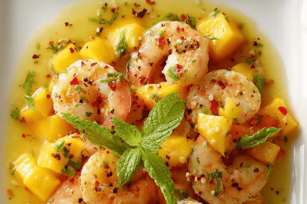 Pork loin tartines with pineapple chutney