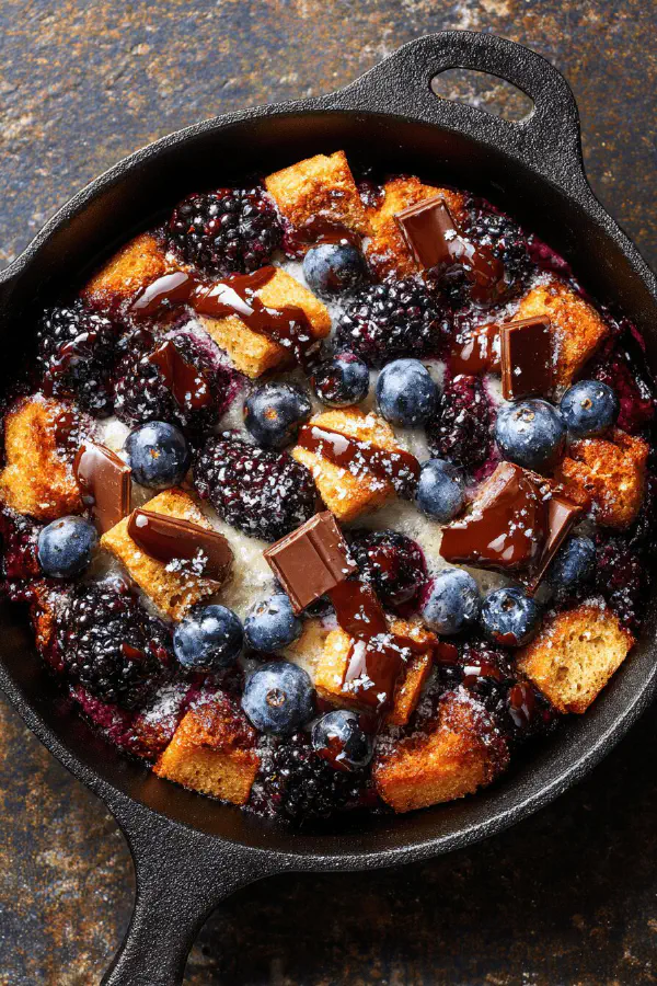 Skillet Cake Berry Melt