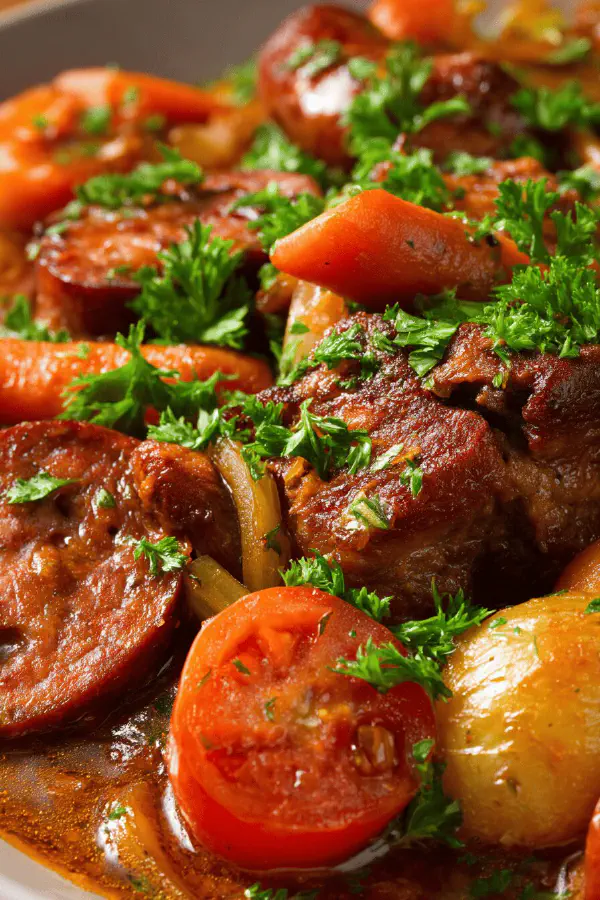 Slow-Braised Pork Shoulder Casserole