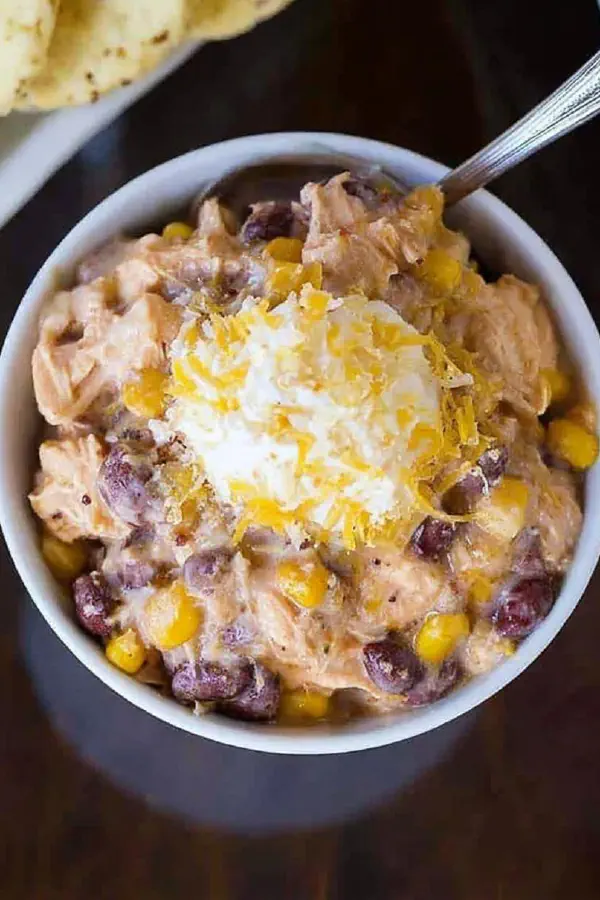 Slow Cooker Chicken Chili