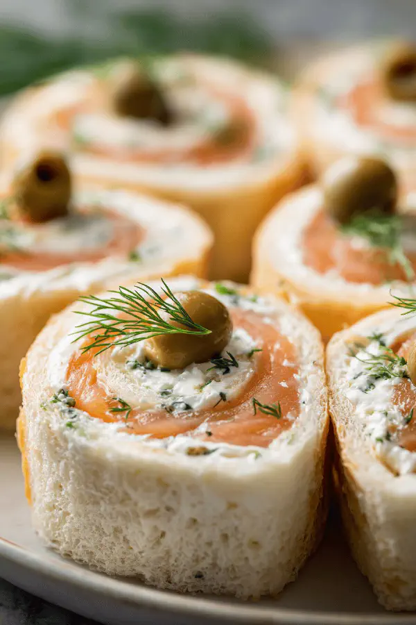 Smoked Salmon Pinwheel Rolls