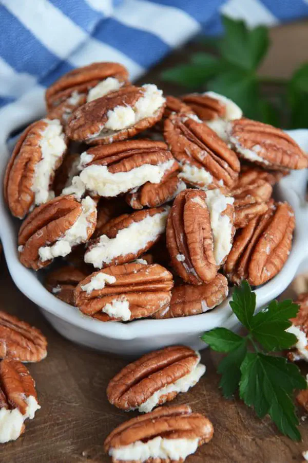 Smoky Gouda Pecan Bites