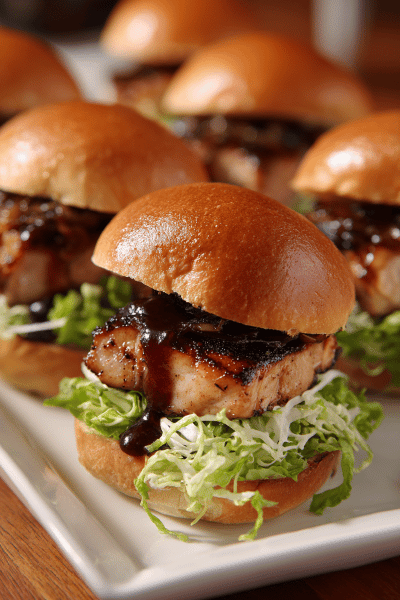 Smoky Pork BBQ Sliders