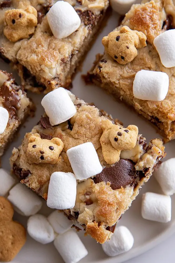 S'mores Cookie Bars