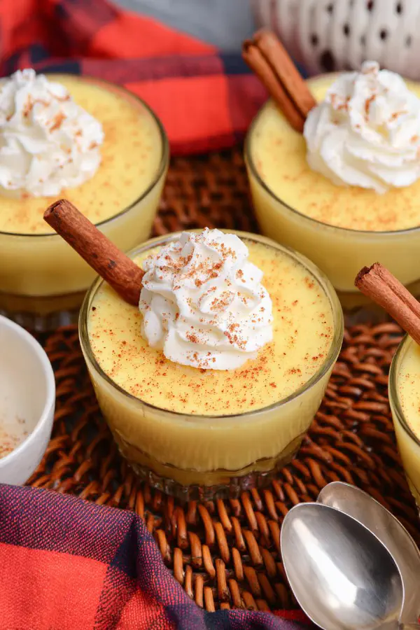 Spiced Eggnog Pudding Remix