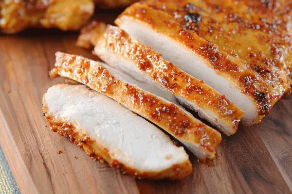 Turkey Roast Stuffed Pear Cranberry