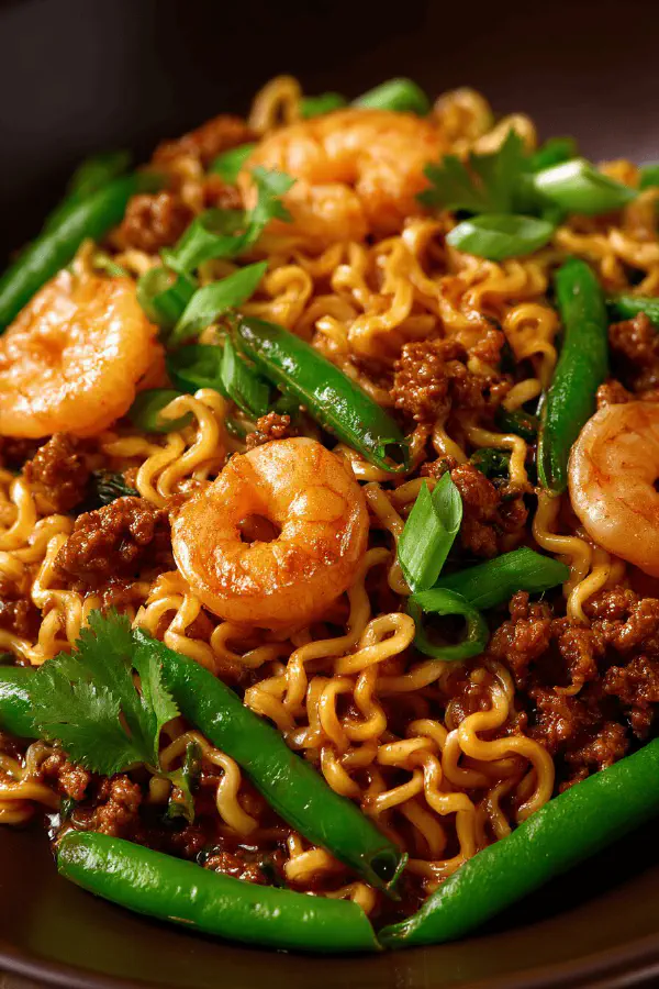 Spicy Pork Shrimp Ramen