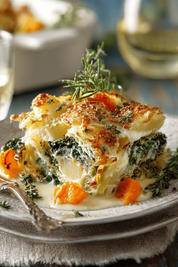 Stuffed Cabbage Three Cheeses