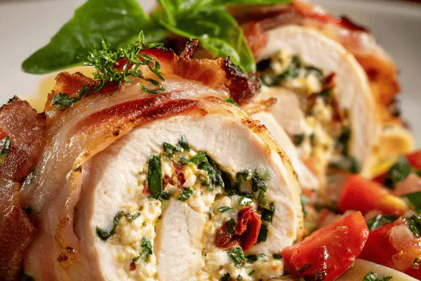 Blistered Tomato Chicken Caprese