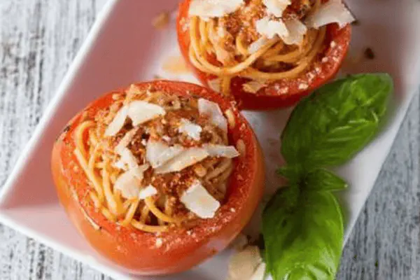 Rustic Tomato Basil Pici