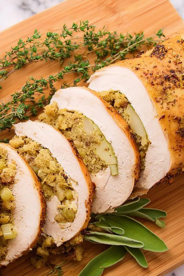 Stuffed Turkey Roulade