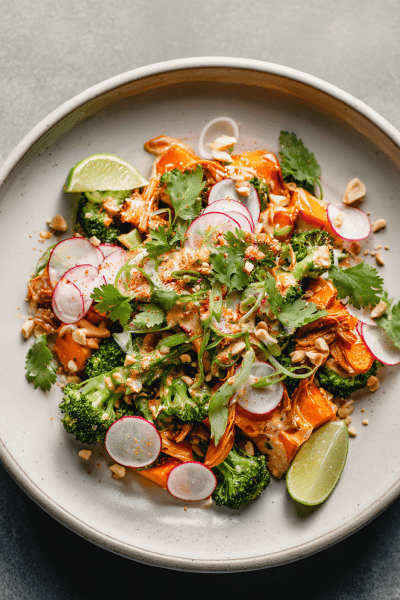 Sweet Potato Broccoli Salad