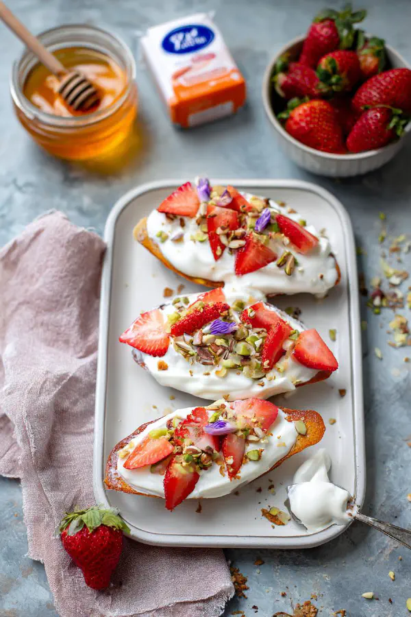 Sweet Potato Toasts Twist