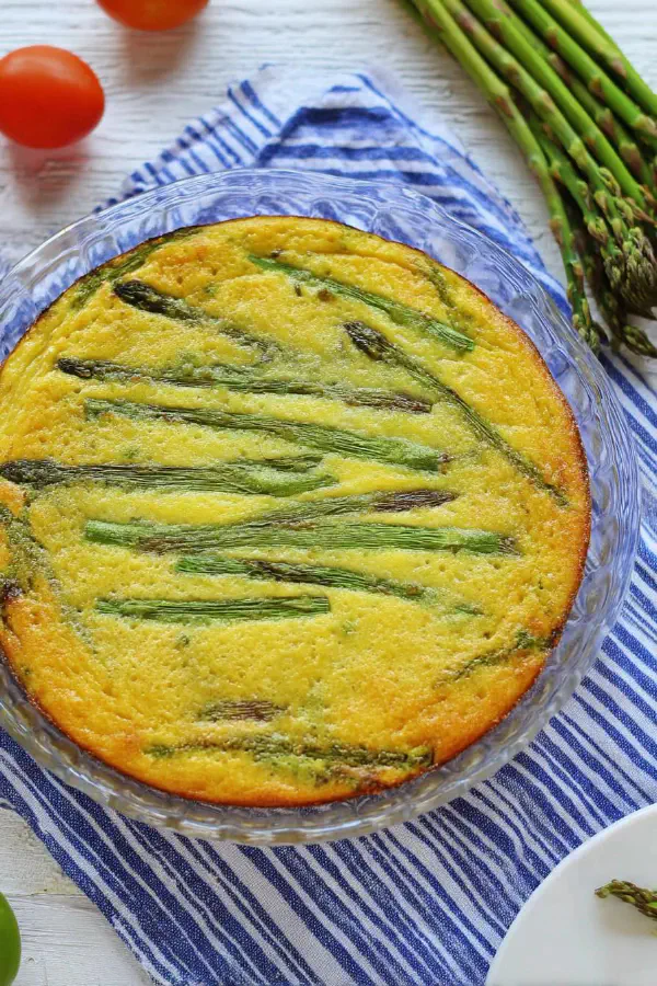 Swiss Asparagus Quiche Twist