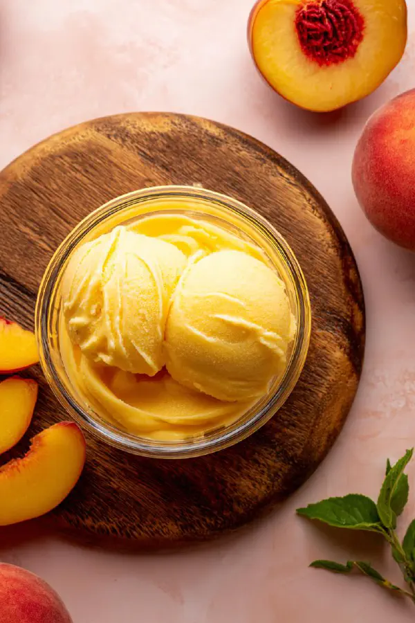 Tangy Nectarine Sorbet