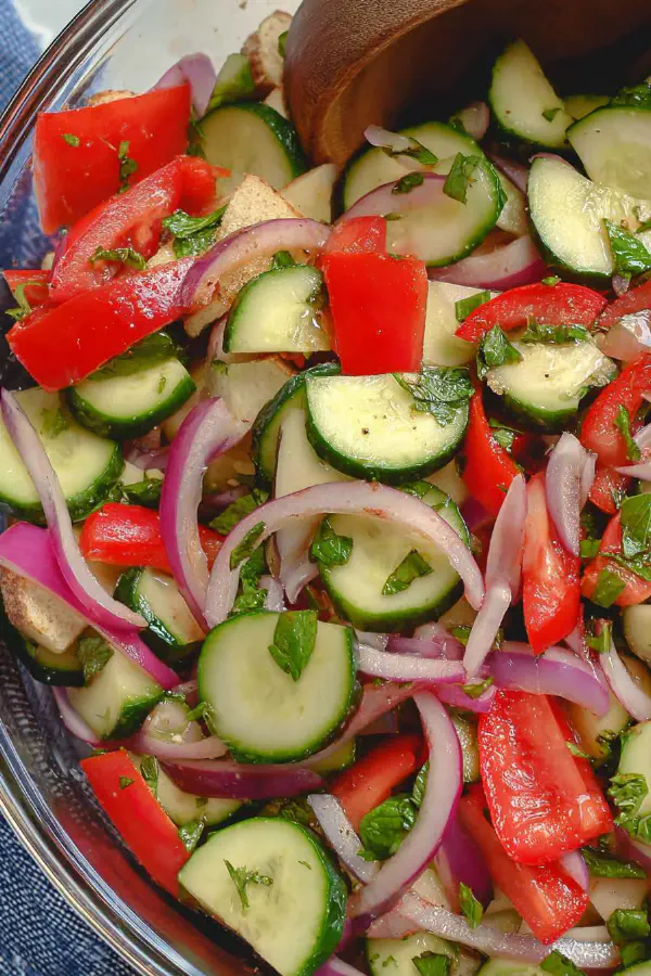 Tangy Pita Fattoush Remix