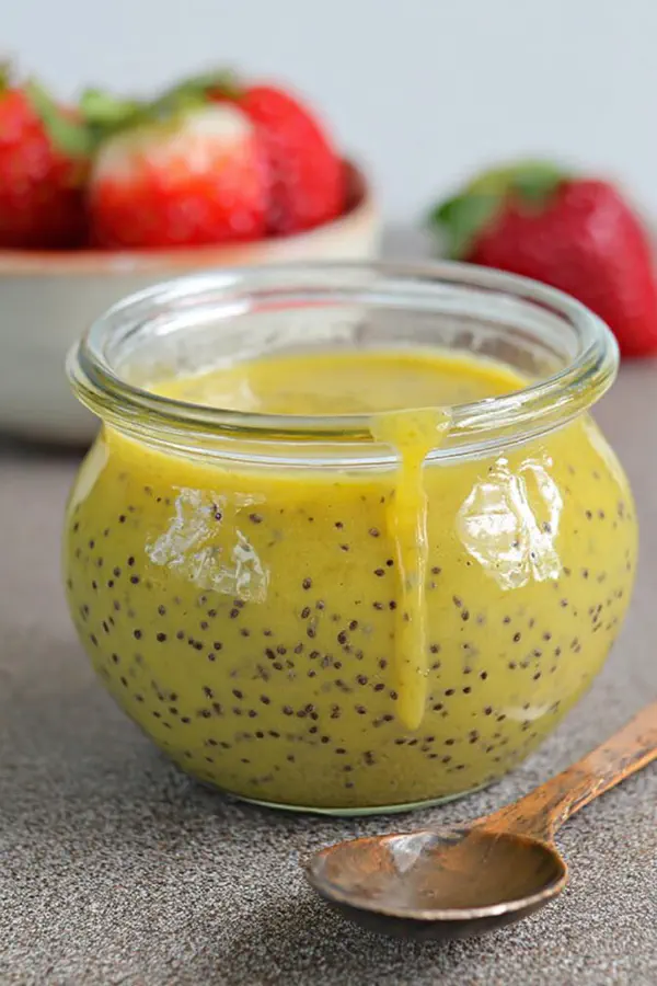 Tangy Poppy Seed Drizzle
