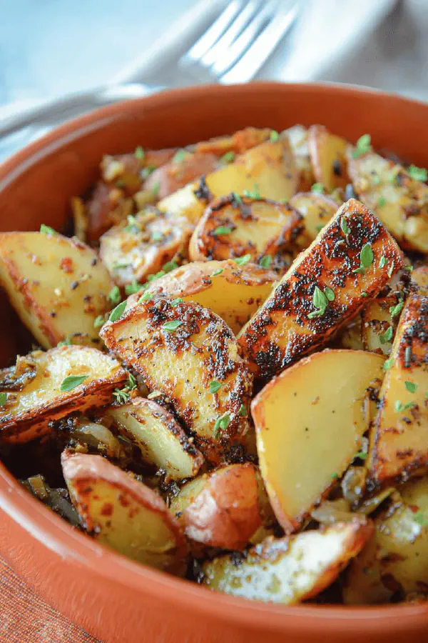 Tangy Roasted Potatoes Twist