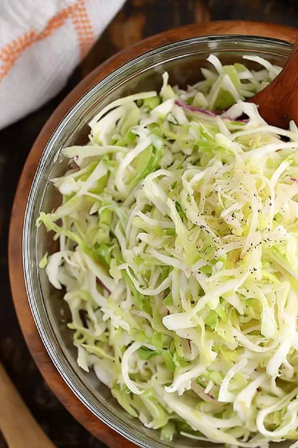Tangy Vinegar Slaw