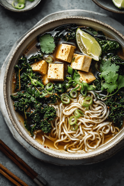 Tofu Kale Broth
