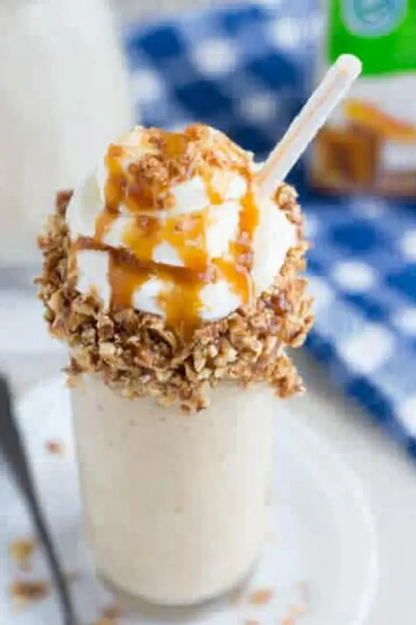 Twisted Bananas Foster Shake