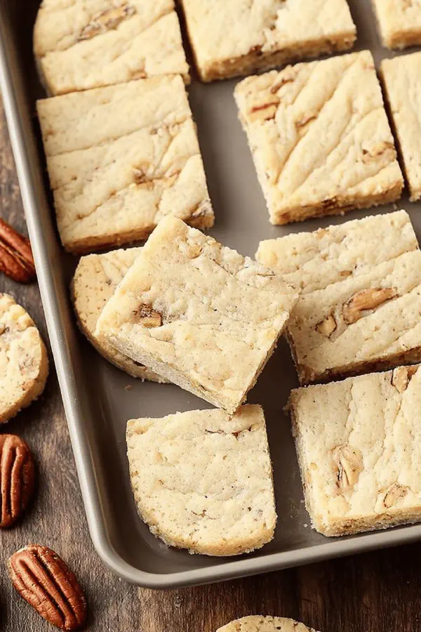 Twisted Pecan Shortbread