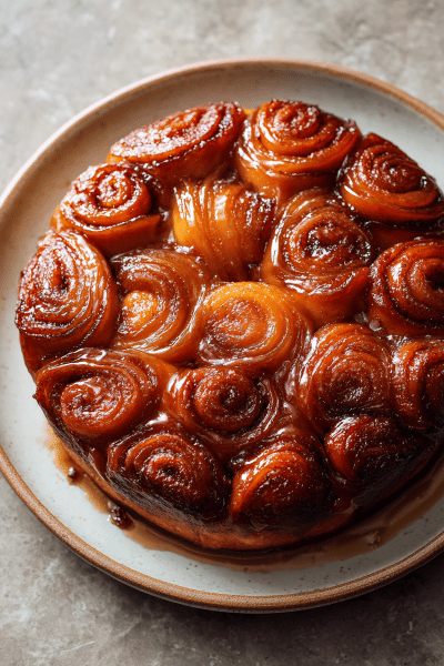 Upside-Down Cinnamon Brioche