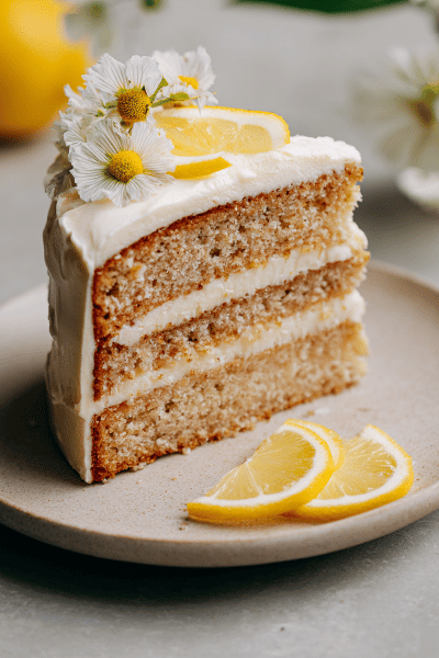 Vanilla Almond Cake GF