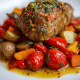 Veal Roast with Peppers and Sage