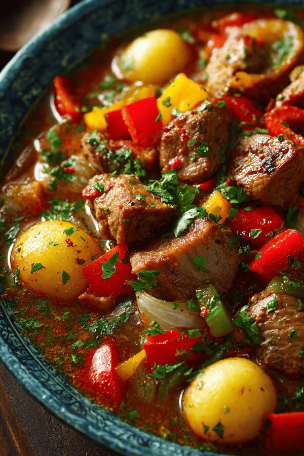 Veal Stew Espelette Twist